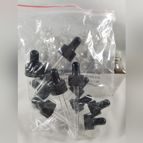 Vivaplex 2 Ounce Clear Dropper Bottle Set of 12 - Picture 11 of 11